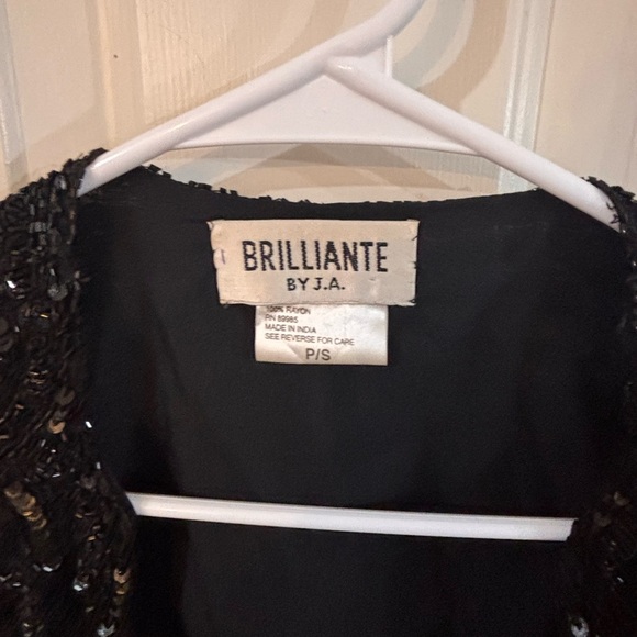 American Vintage Black Sequin Blazer - Picture 3 of 11